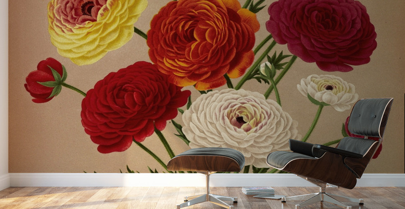 Album van Eeden : Haarlems flora : 1872-1881 Wall Murals