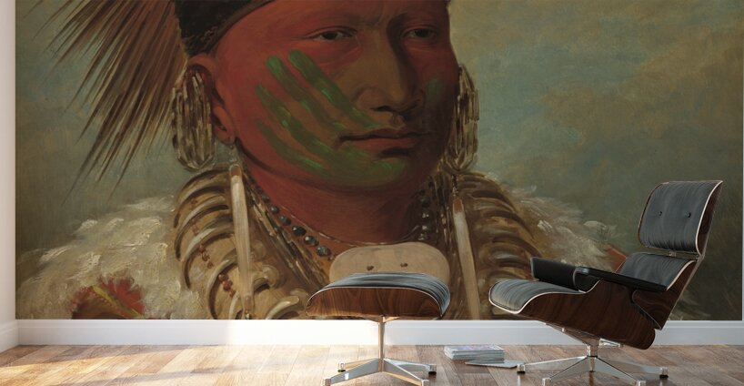 The White Cloud Head Chief of the Iowas 1844-1845 Wall Murals