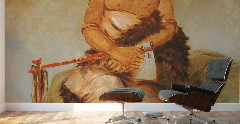 A’h-Sha-La-Cóots-Ah Mole In The Forehead Chief of The Republican Pawnee 1832  Wall Murals