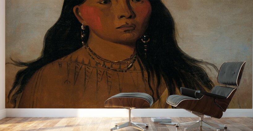 Káh-Kée-Tsee Thighs a Wichita Woman 1834 Wall Murals