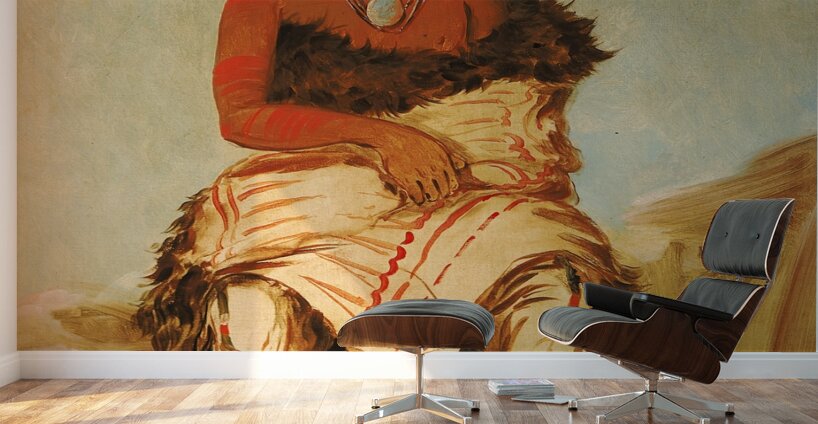 Lá-Shah-Le-Stáw-Hix Man Chief a Republican Pawnee 1832 Wall Murals