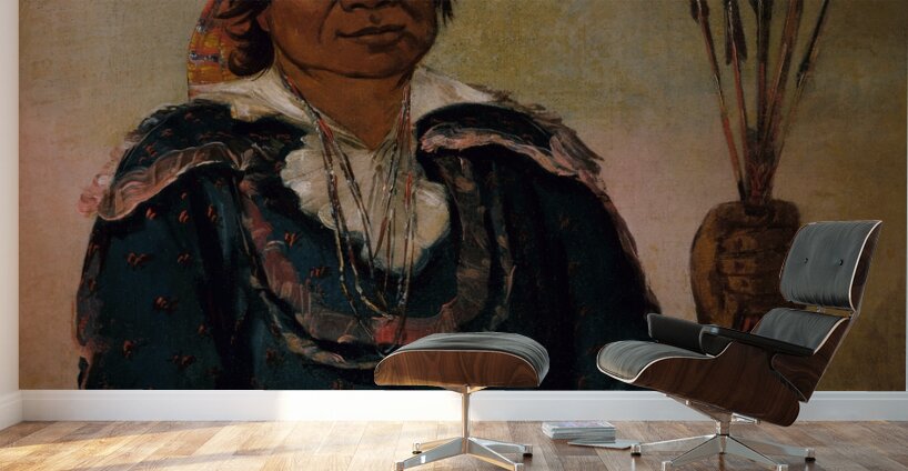 Ni-Có-Man The Answer Second Chief 1830 Wall Murals