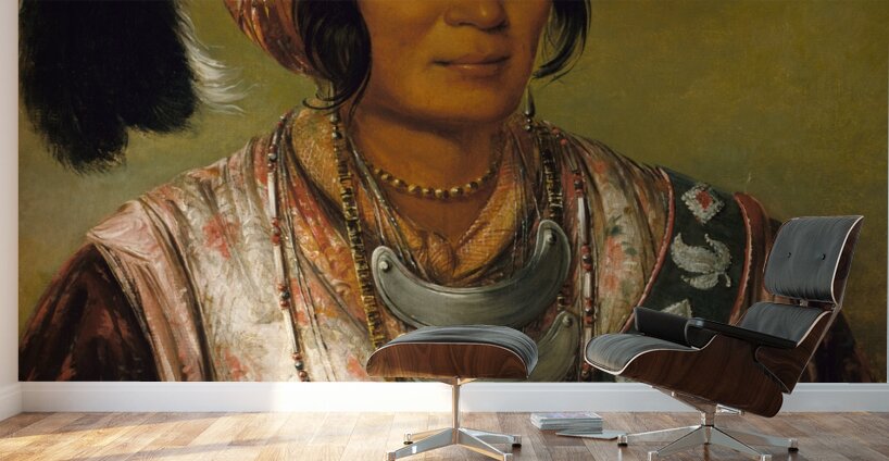 Os-Ce-O-Lá The Black Drink a Warrior of Great Distinction 1838 Wall Murals