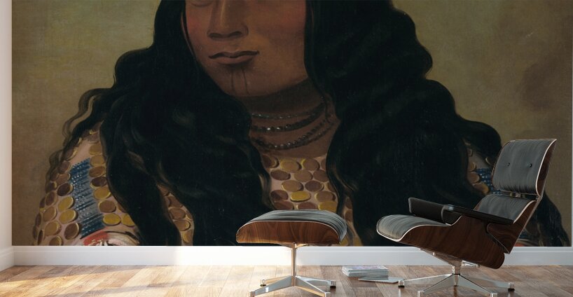 Tchón-Su-Móns-Ka Sand Bar Wife of The Trader François Chardon 1832 Wall Murals