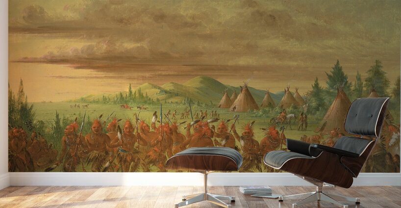 Eagle Dance 1845-1848 Wall Murals