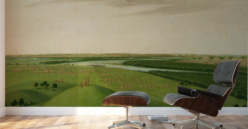 Fort Union Mouth of the Yellowstone River 2000 Miles above St. Louis Wall Murals