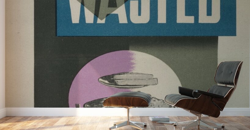 Wasted Food is Another Ship Lost Wall Murals
