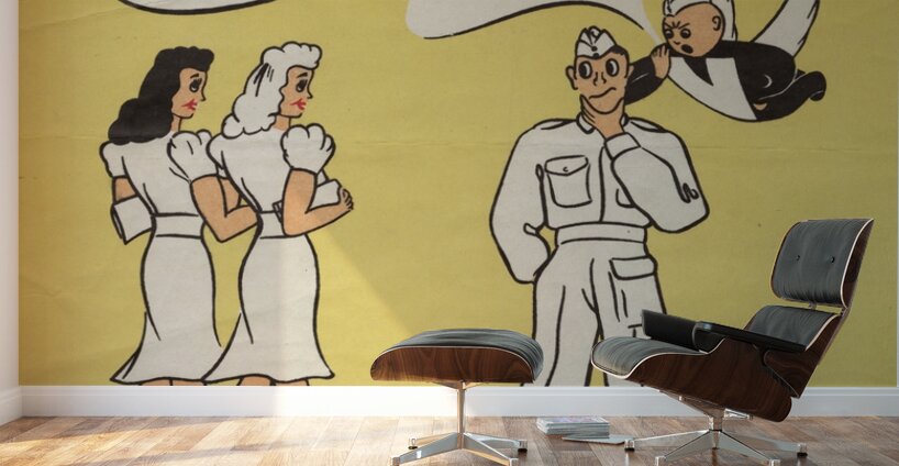 A Pound Lent is Worth Two Spent! Wall Murals