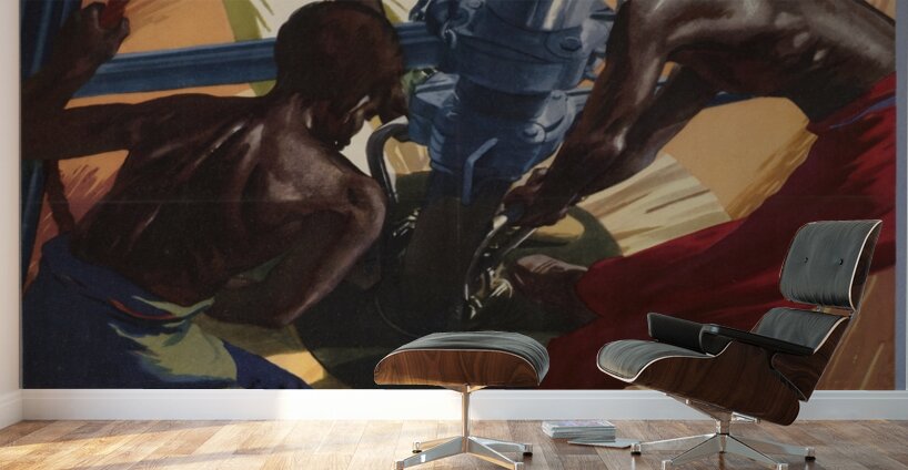 Help British Guiana to Work for Victory  Wall Murals