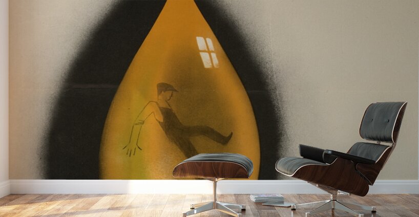 Oil – A Slip in Every Drip – Wipe it Up Wall Murals