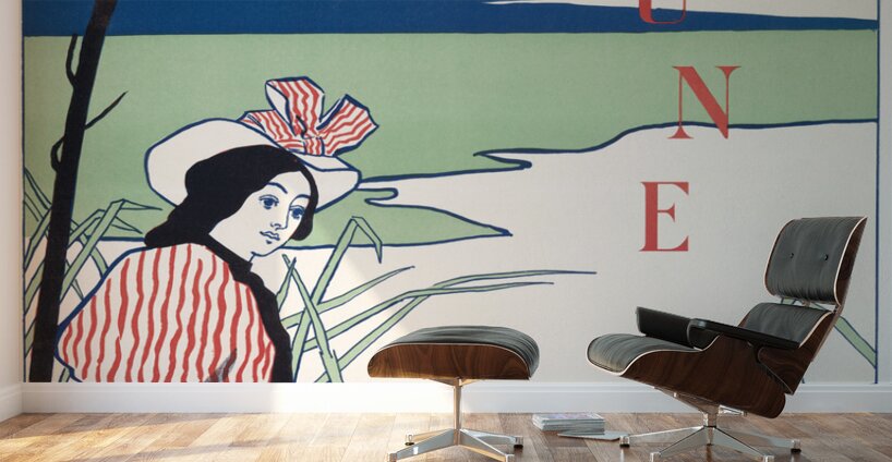 Lippincotts June ca. 1890-1907  by Edward Penfield Wall Murals