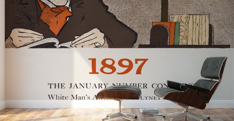 January 1897 by Edward Penfield Wall Murals