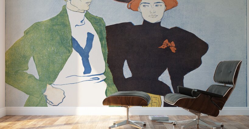 Harpers November 1894 by Edward Penfield Wall Murals