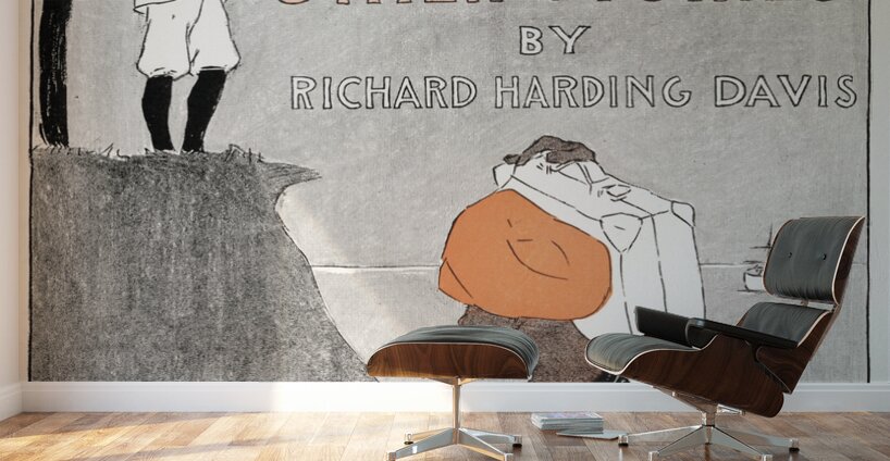 The Exiles and Other Stories by Richard Harding Davis 1894 by Edward Penfield Wall Murals
