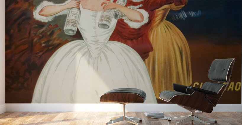 The old liqueurs Marie Brizard & Roger 1912 by Leonetto Cappiello Wall Murals