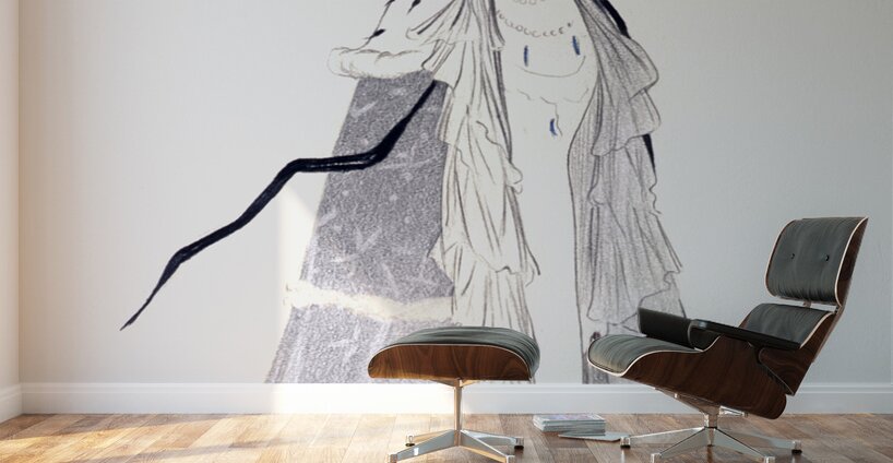 LINA CAVALIERI 1885-1942 by Leonetto Cappiello Wall Murals