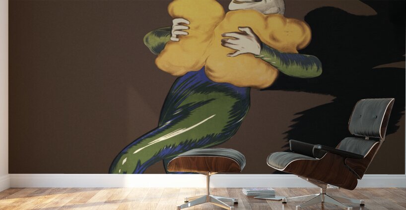 Le Thermogene: Engenore la chaleur et guérit toux rhumatismes points de cote etc. 1909 by Leonetto Cappiello Wall Murals