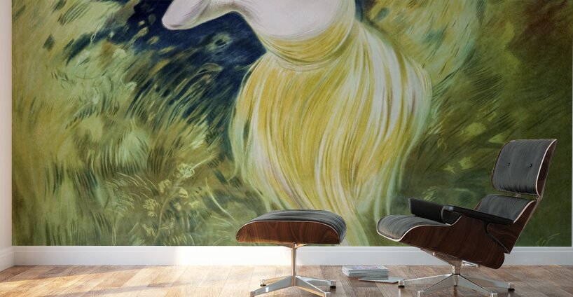 Verdol oxygenated green toothpaste 1911 by Leonetto Cappiello Wall Murals