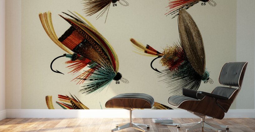 Salmon Flies  Wall Murals