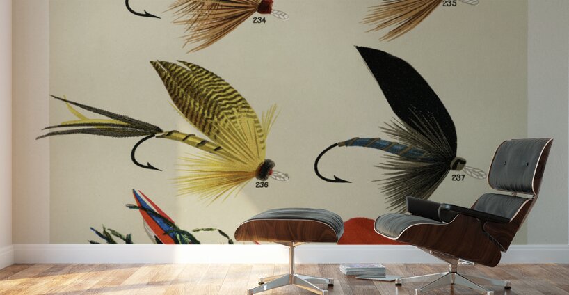 Bass Flies  Wall Murals