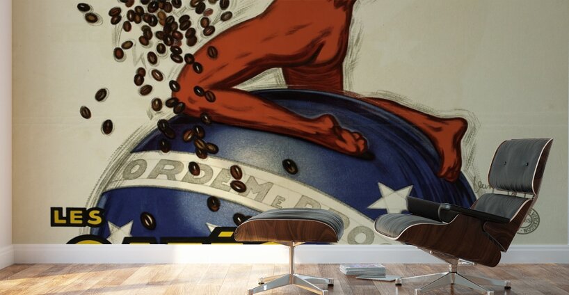 Les Cafes Du Bresil Alimentent L’univers 1930 by Jean dYlen Poster Wall Murals