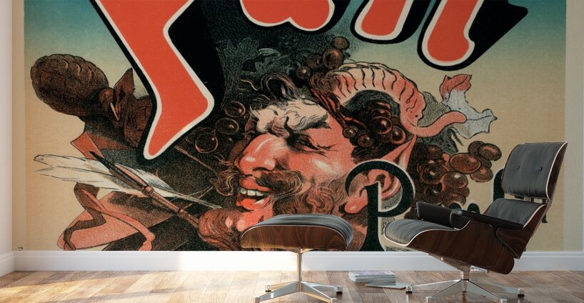 Pan 1898 Poster by Jules Chéret Wall Murals