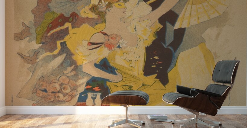 Theatre de L’Opera 1895-1900 Poster by Jules Chéret Wall Murals