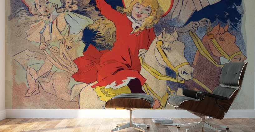 Casino d’Enghien 1898 Poster by Jules Chéret Wall Murals