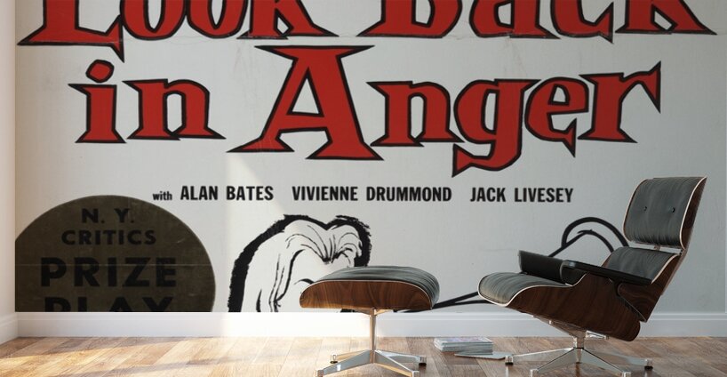 Look back in anger 1958 Artcraft Lithograph Poster 1905–1970 Wall Murals