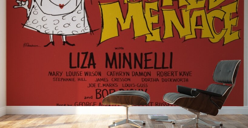 Flora the red menace 1964 H. Gardner American 20th Century  Artcraft Lithograph Poster 1905–1970 Wall Murals