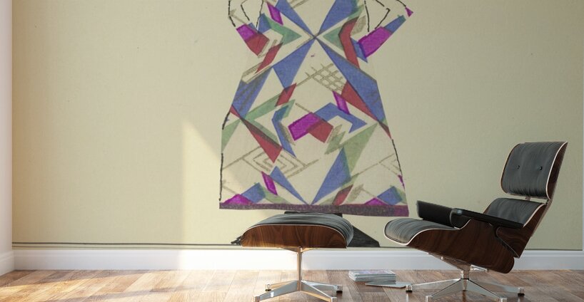 ‘Er stammt aus Abesinion …’ 1931  My Pictures Become Wilder and Wilder By John Elsas Wall Murals