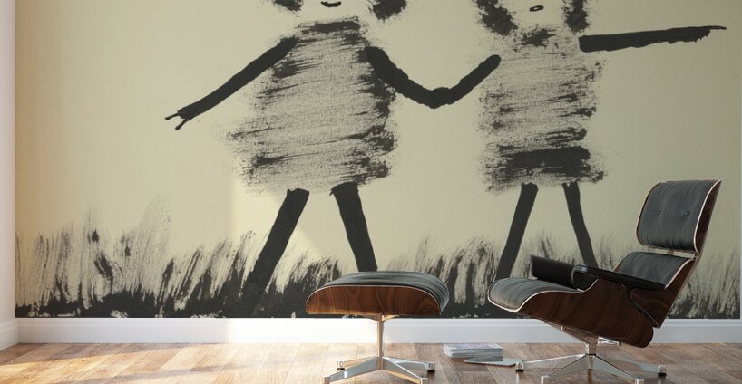 ‘Es ist die Eintracht hochgepriesen …’ 1931  My Pictures Become Wilder and Wilder By John Elsas Wall Murals