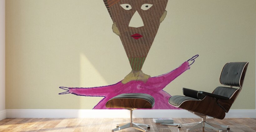 ‘Hier ist ersetzlich Jedermann … ‘ 1931  My Pictures Become Wilder and Wilder By John Elsas Wall Murals