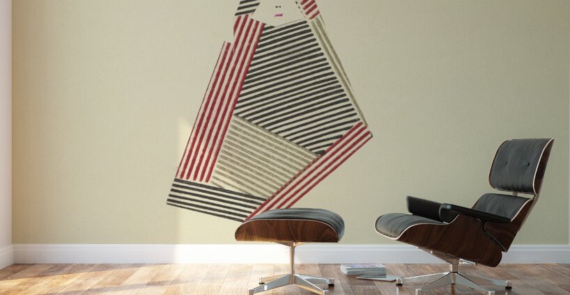 ‘Hier zeig ich Dir …’ 1931  My Pictures Become Wilder and Wilder By John Elsas Wall Murals