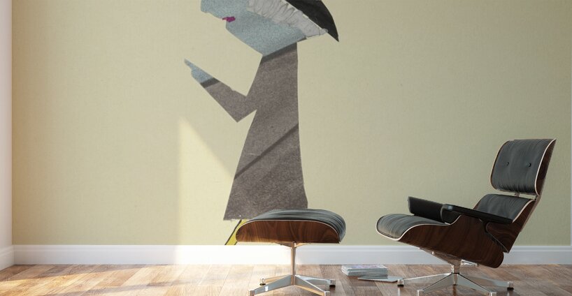 ‘Ich liebe meine Sorgen sehr …’ 1931  My Pictures Become Wilder and Wilder By John Elsas Wall Murals