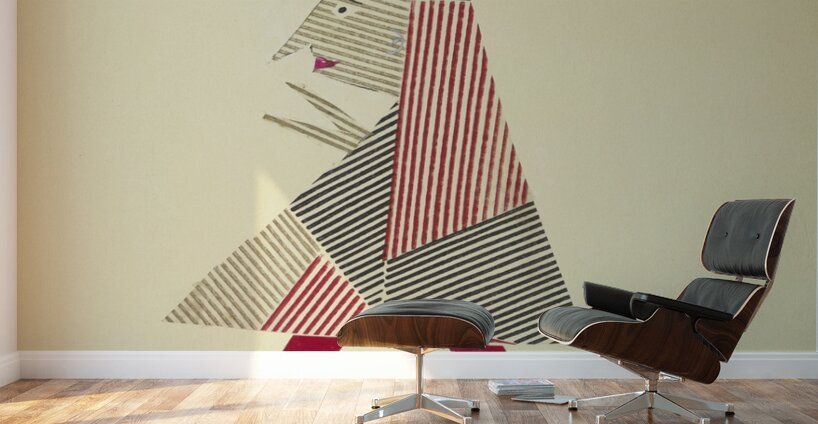 ‘Sagt man ‘schöne Frau und feiner Mann’ …’ 1931  My Pictures Become Wilder and Wilder By John Elsas Wall Murals