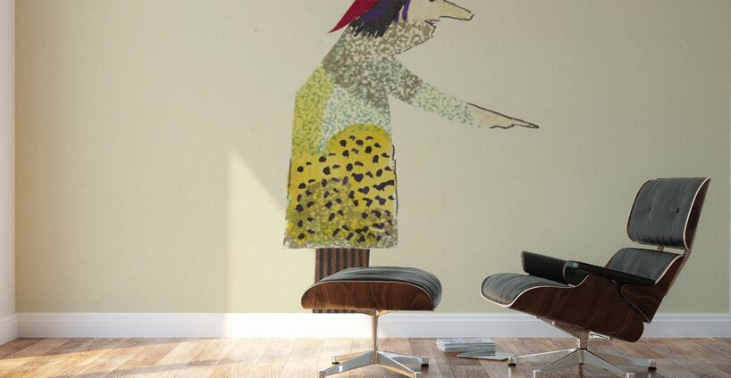 ‘Sein Onkel in Amerika …’ 1931  My Pictures Become Wilder and Wilder By John Elsas Wall Murals