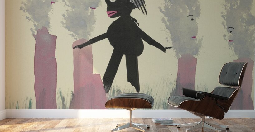 ‘Wo die Wundermärchen sind …’ 1932  My Pictures Become Wilder and Wilder By John Elsas Wall Murals