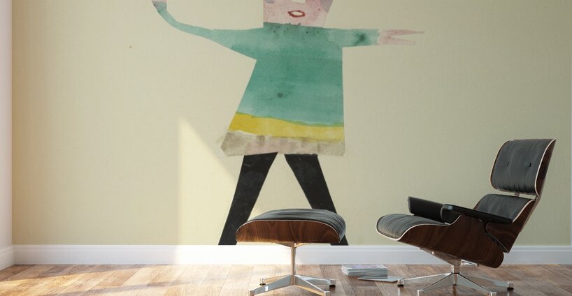 ‘Vom richtig denkenden Bauermann …’ 1932  My Pictures Become Wilder and Wilder By John Elsas Wall Murals