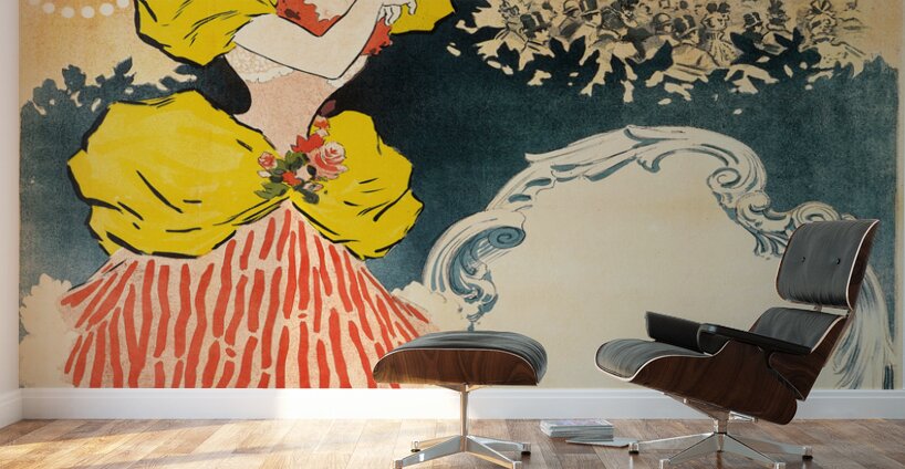 Trianon 80 Bd Rochechouart Spectacle Bal Concert 1897 Posters by Georges Meunier Wall Murals