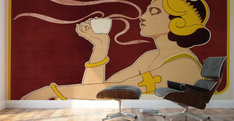 Rajah Henri 1897 Illustration by Georges Meunier Wall Murals