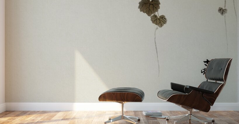 Bird in downward flight 1900 - 1930 by Ohara Koson 1877-1945. Wall Murals