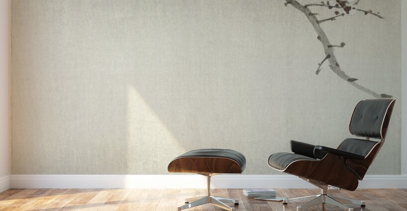 Ducks at full moon 1900 - 1945 by Ohara Koson 1877-1945. Wall Murals