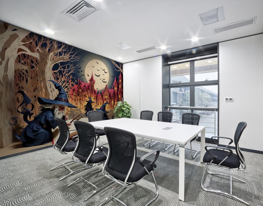 Witches Spell  Book By ISHISH Wall Printing