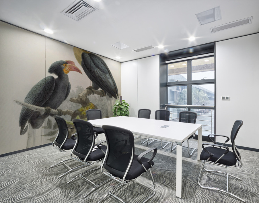 Cranorrhinus leucocephalus 1882 Wall Printing