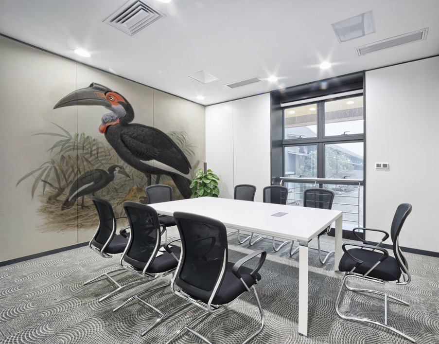 Bucorvus pyrrhops 1882 Wall Printing