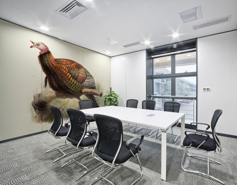 Meleagris Mexicana 1872 Wall Printing