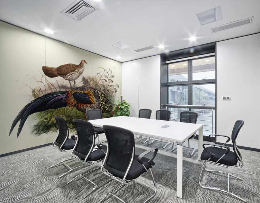 Gallus Sonneratii. 1872 Wall Printing