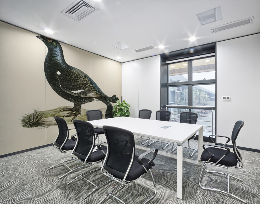 Black grouse Lyrurus tetrix Wall Printing