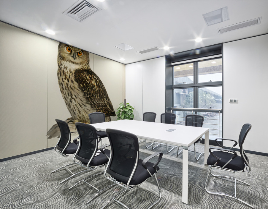 Eurasian eagle-owl BUBO BUBO Wall Printing